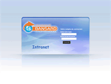 Tablet Screenshot of intranet.bansard.com